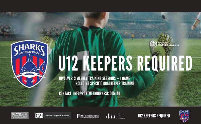 U12 Keepers Required_190312
